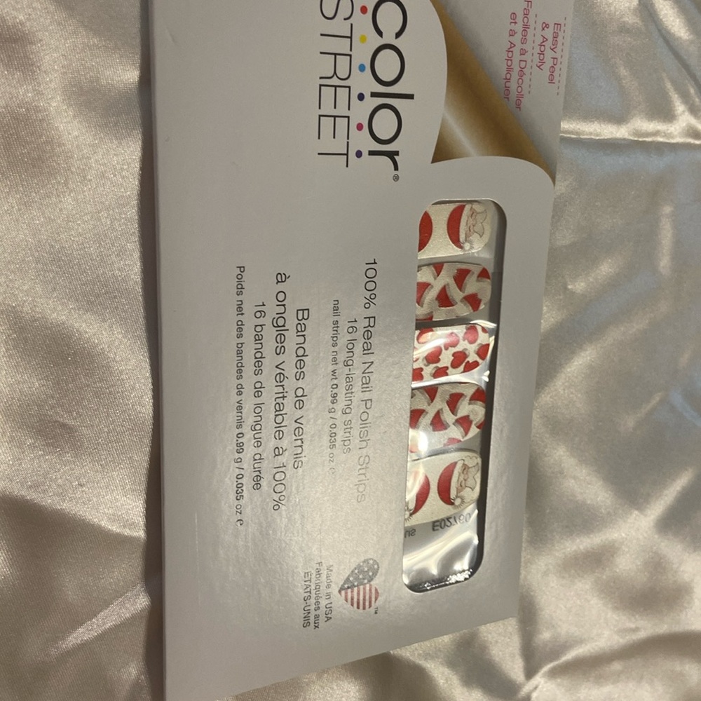 Retired Color Street Nail Polish Strips ~ Just Be Claus
